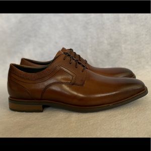 NIB Men’s brown Rockport farrow plain toe